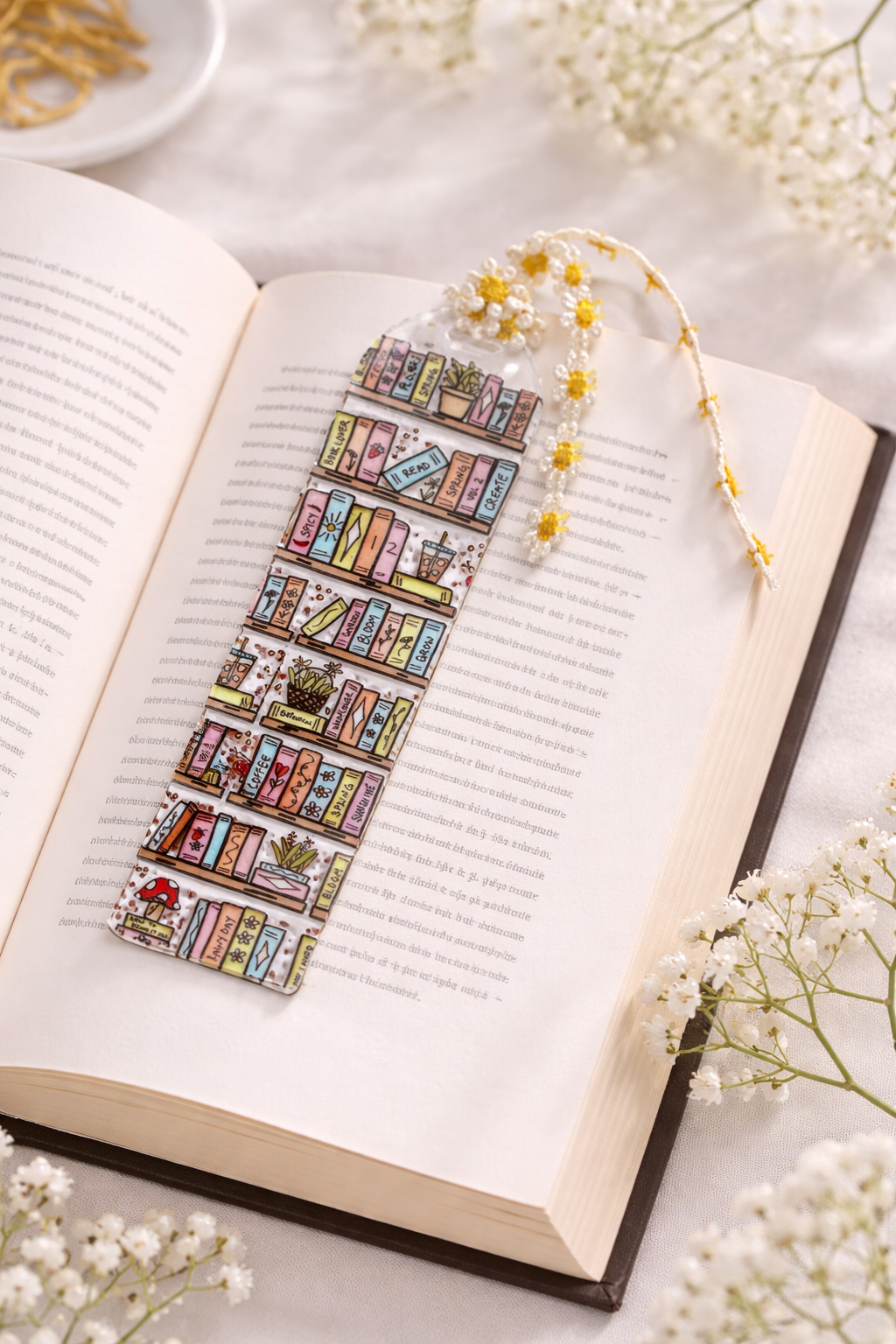 Handmade Bookmark | Book Shelf