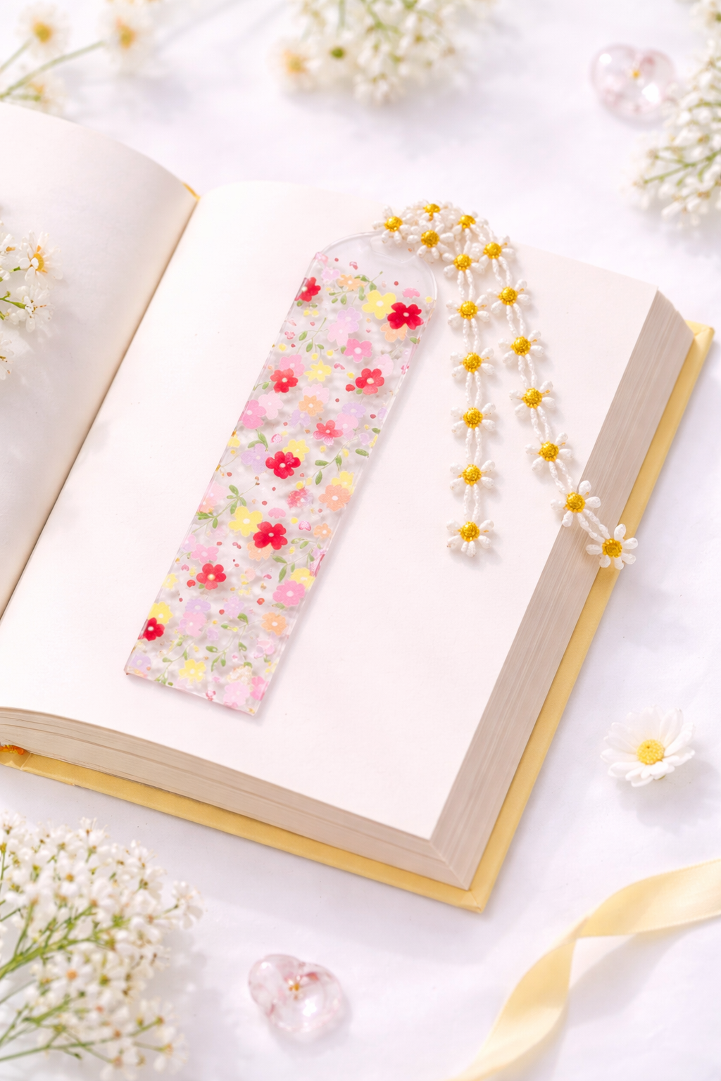 Handmade Bookmark | Flower Bouquet