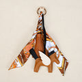 Cute Horse Bag Charm Keychain – Tassel Scarf Purse Charm for Women (Colorful & Trendy)